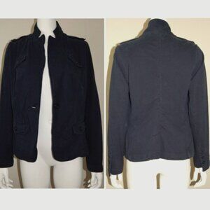 Lucky Brand, Women Size M, Soft Cotton Navy Jacket